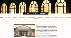Desktop Screenshot of camelot-ballroom.com